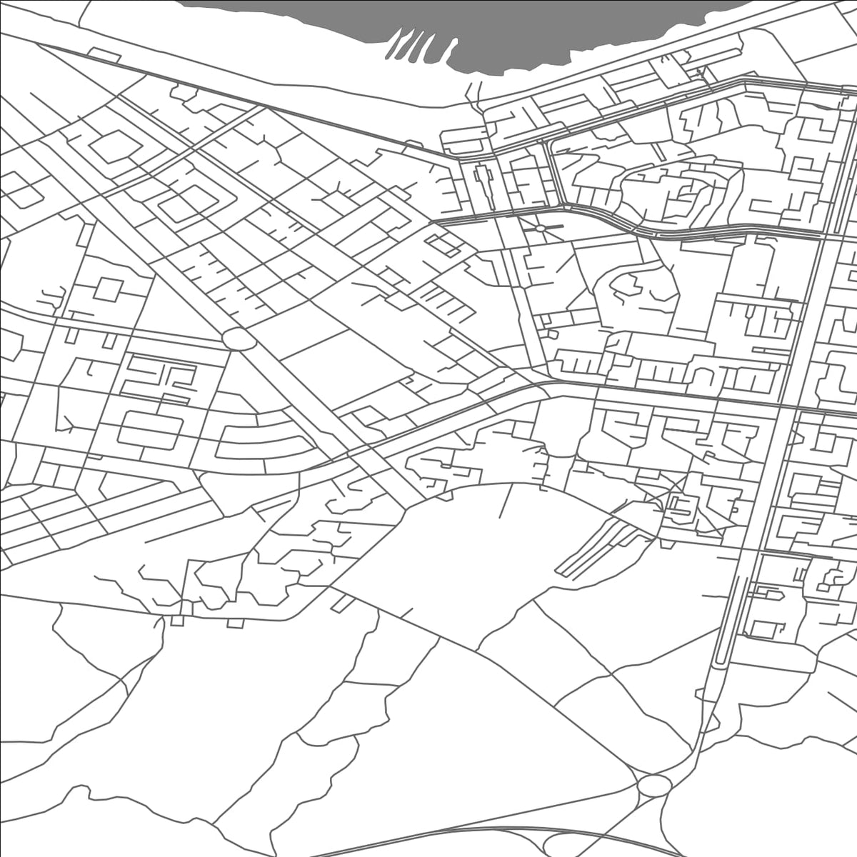 ROAD MAP OF TEMIRTAŪ, KAZAKHSTAN BY MAPBAKES