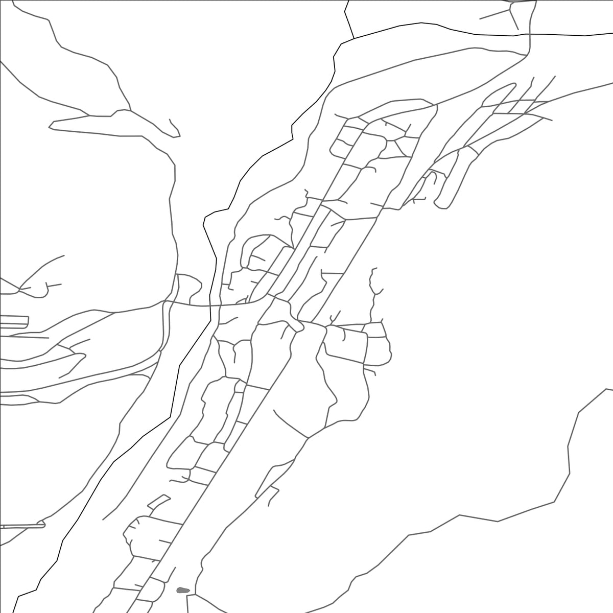 ROAD MAP OF ÜLBI, KAZAKHSTAN BY MAPBAKES