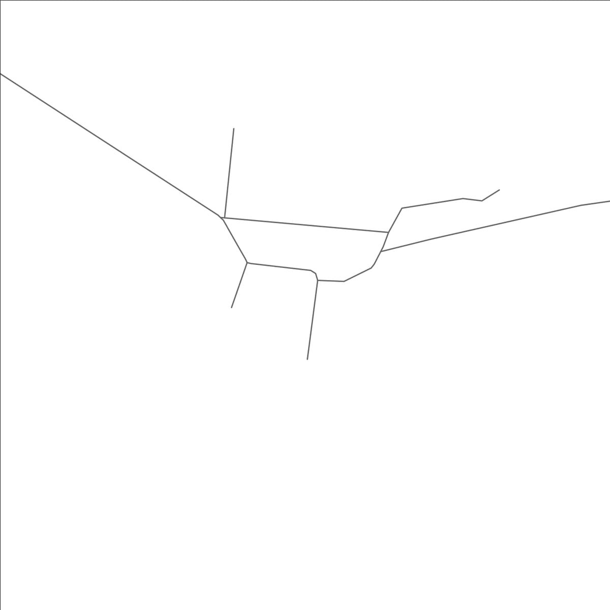 ROAD MAP OF USHTAGHAN, KAZAKHSTAN BY MAPBAKES