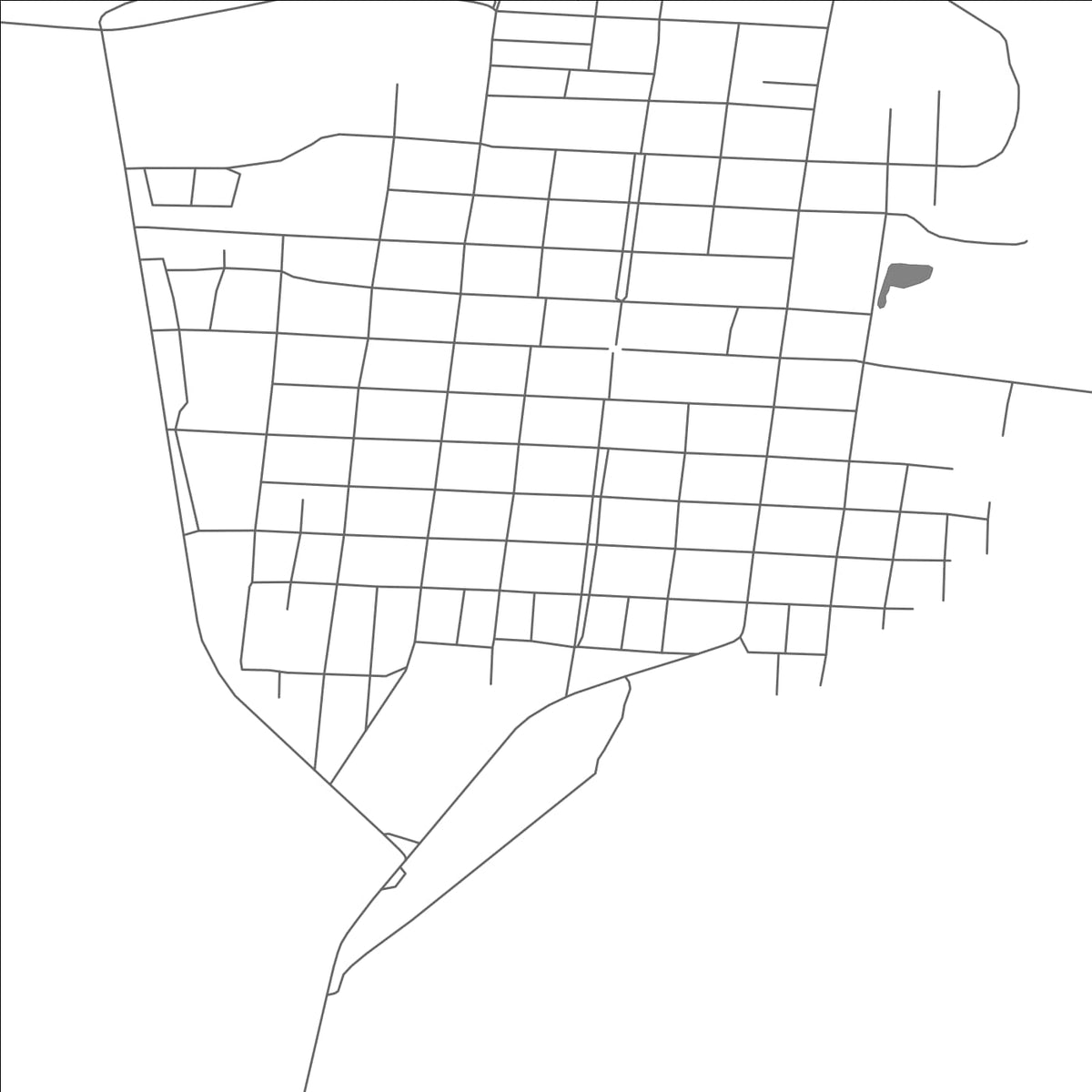 ROAD MAP OF ŪSPENKA, KAZAKHSTAN BY MAPBAKES