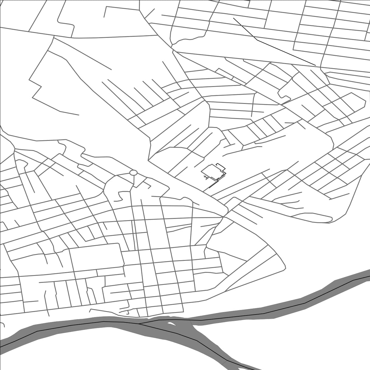 ROAD MAP OF ZHOSALY, KAZAKHSTAN BY MAPBAKES