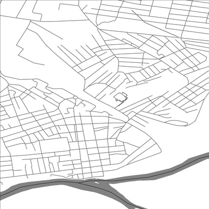 ROAD MAP OF ZHOSALY, KAZAKHSTAN BY MAPBAKES