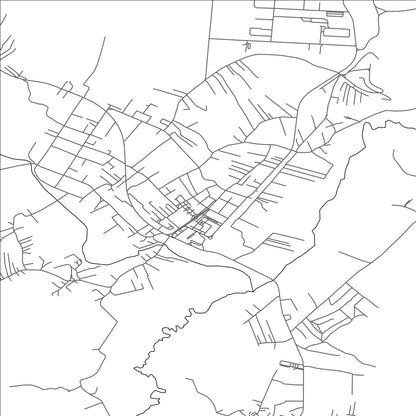 ROAD MAP OF GLLOGOVC, KOSOVO BY MAPBAKES