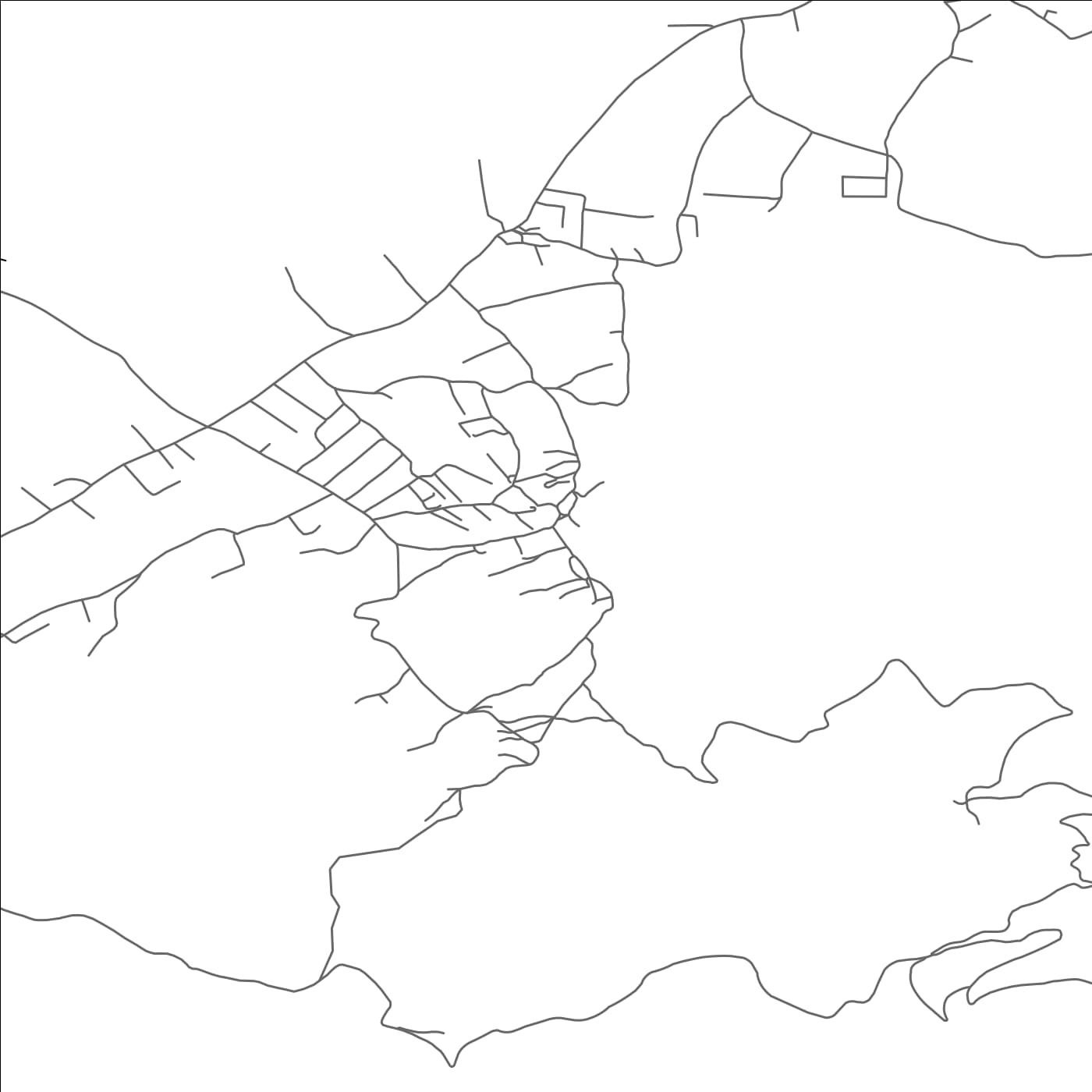 ROAD MAP OF GREJKOC, KOSOVO BY MAPBAKES