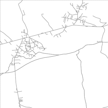 ROAD MAP OF KLLOKOT, KOSOVO BY MAPBAKES