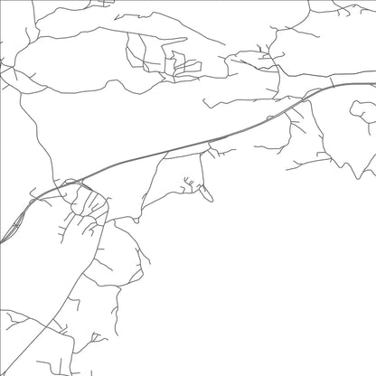 ROAD MAP OF LLAPUSHNIK, KOSOVO BY MAPBAKES