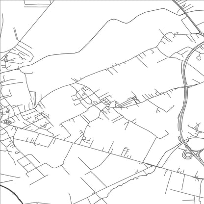 ROAD MAP OF MAZGIT, KOSOVO BY MAPBAKES