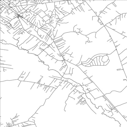 ROAD MAP OF NEKODIM, KOSOVO BY MAPBAKES