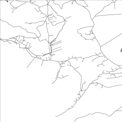 ROAD MAP OF PETROVË, KOSOVO BY MAPBAKES