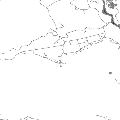 ROAD MAP OF ROMAJË, KOSOVO BY MAPBAKES