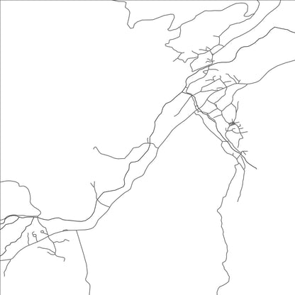 ROAD MAP OF SHTËRPCË, KOSOVO BY MAPBAKES