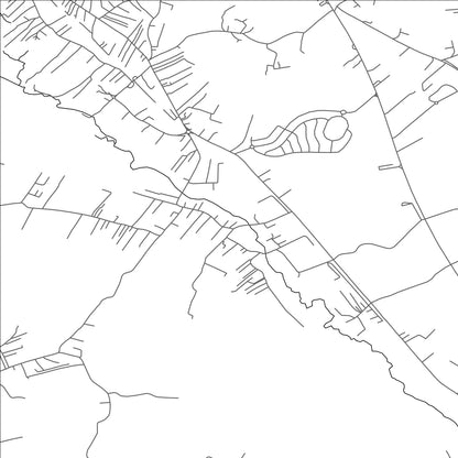 ROAD MAP OF VAROSH, KOSOVO BY MAPBAKES