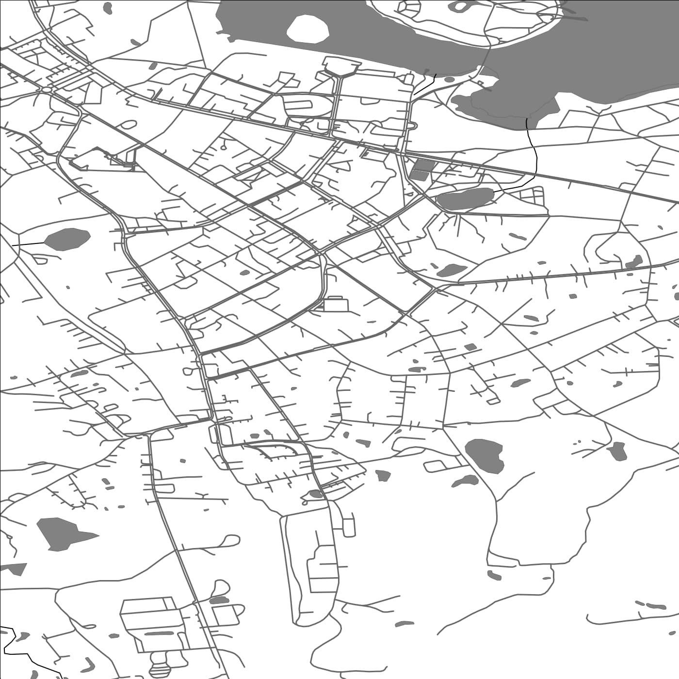 ROAD MAP OF ALŪKSNE, LATVIA BY MAPBAKES