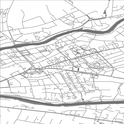 ROAD MAP OF BAUSKA, LATVIA BY MAPBAKES