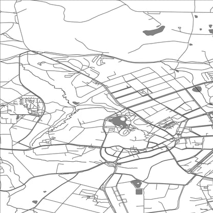 ROAD MAP OF CĒSIS, LATVIA BY MAPBAKES