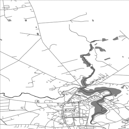 ROAD MAP OF DUNDAGA, LATVIA BY MAPBAKES