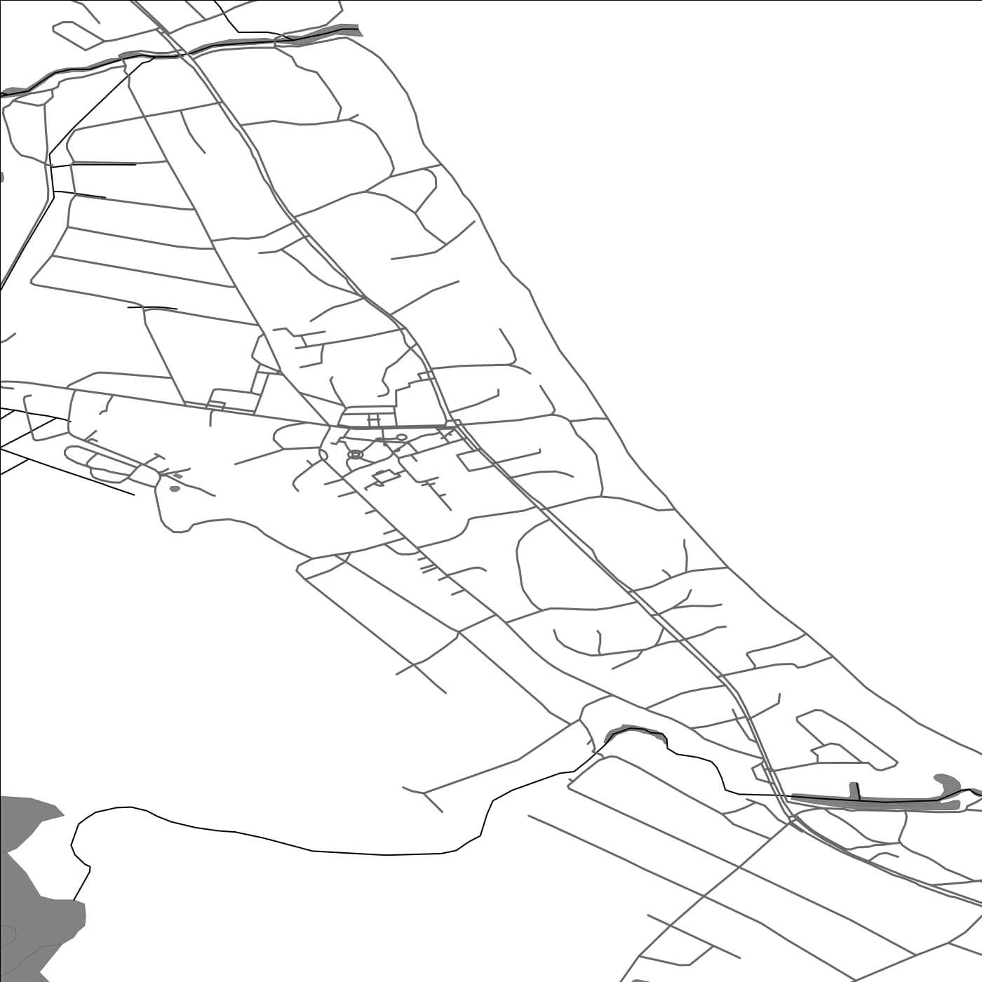 ROAD MAP OF LAPMEŽCIEMS, LATVIA BY MAPBAKES