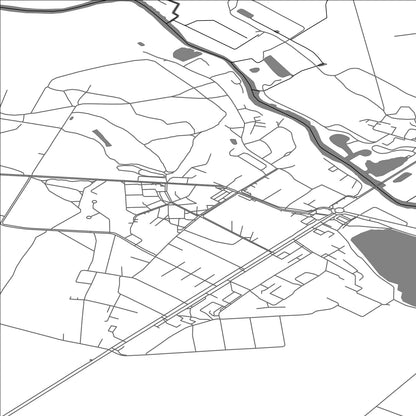 ROAD MAP OF OZOLNIEKI, LATVIA BY MAPBAKES
