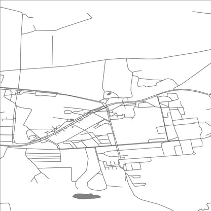 ROAD MAP OF PRIEKUĻI, LATVIA BY MAPBAKES