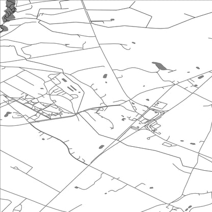 ROAD MAP OF RAGANA, LATVIA BY MAPBAKES
