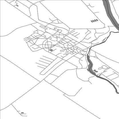 ROAD MAP OF SALA, LATVIA BY MAPBAKES