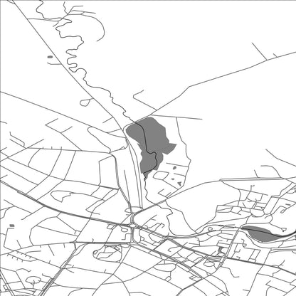 ROAD MAP OF SMILTENE, LATVIA BY MAPBAKES