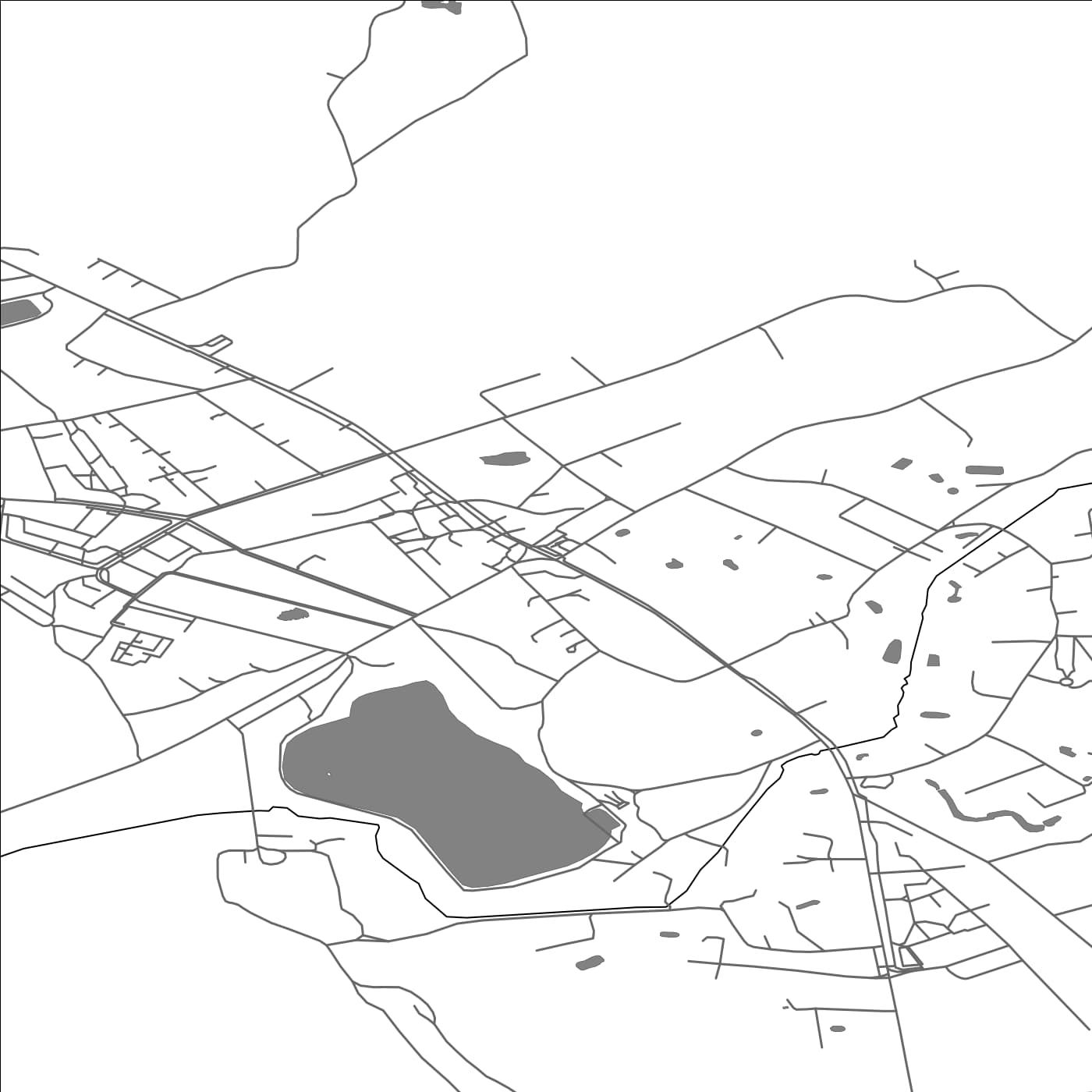 ROAD MAP OF VECUMNIEKI, LATVIA BY MAPBAKES