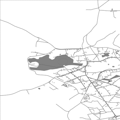 ROAD MAP OF VIESĪTE, LATVIA BY MAPBAKES