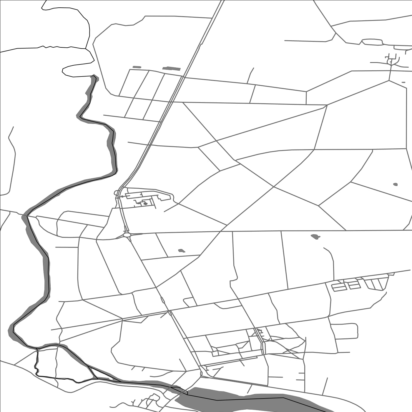 ROAD MAP OF VIĻĀNI, LATVIA BY MAPBAKES