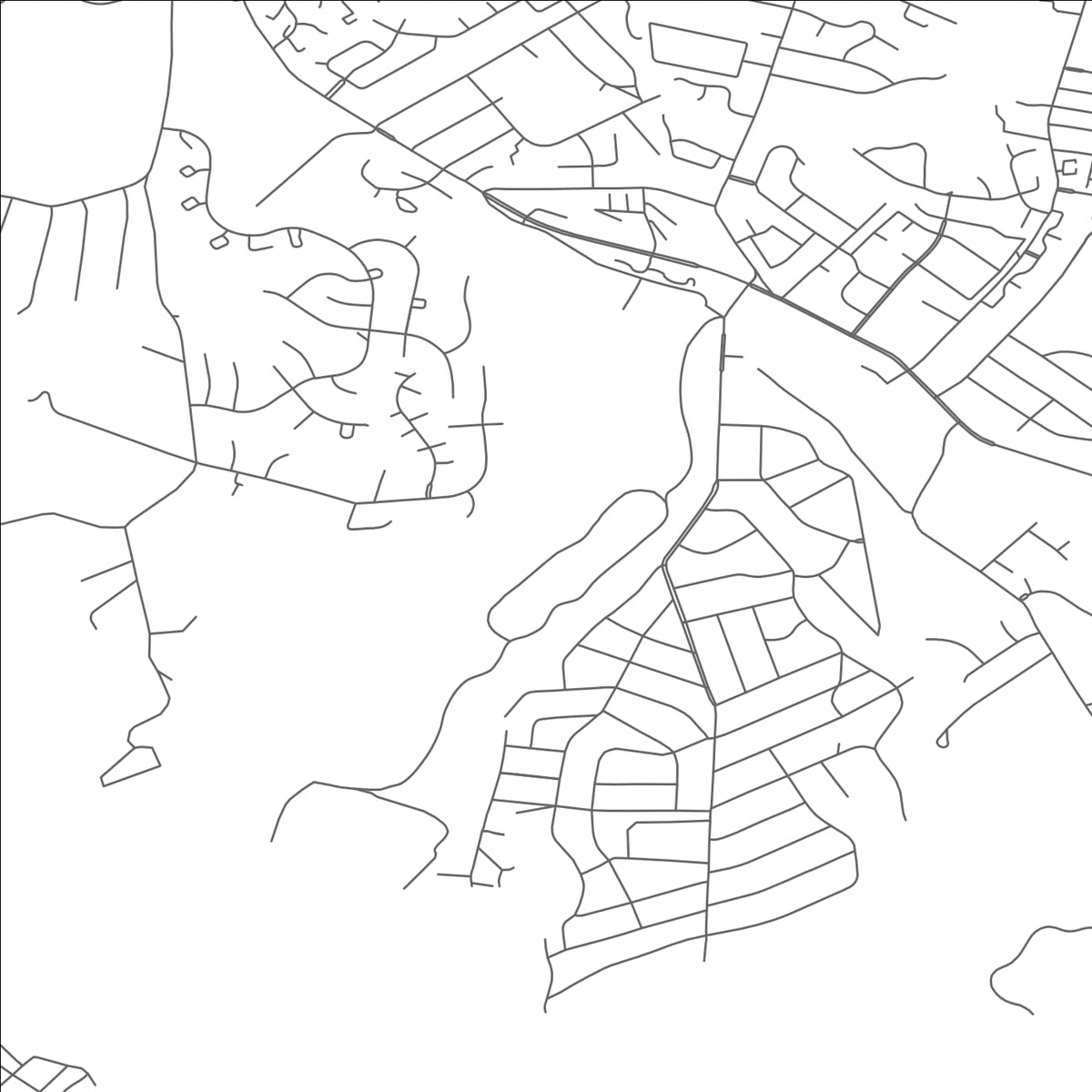 ROAD MAP OF ANNAPOLIS NECK, MARYLAND BY MAPBAKES