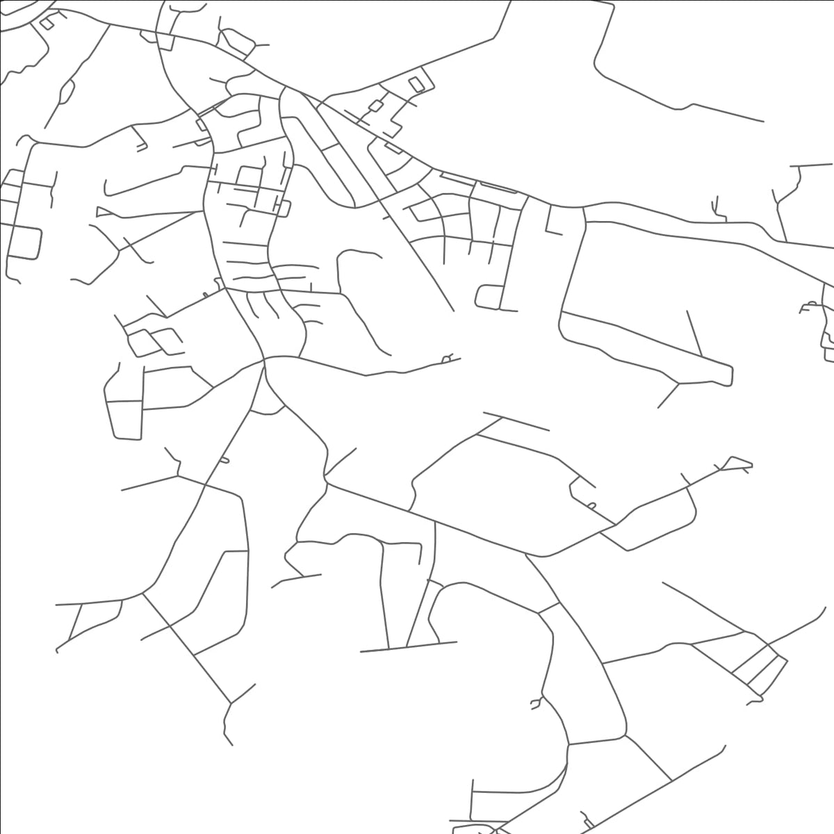 ROAD MAP OF BOWLEYS QUARTERS, MARYLAND BY MAPBAKES