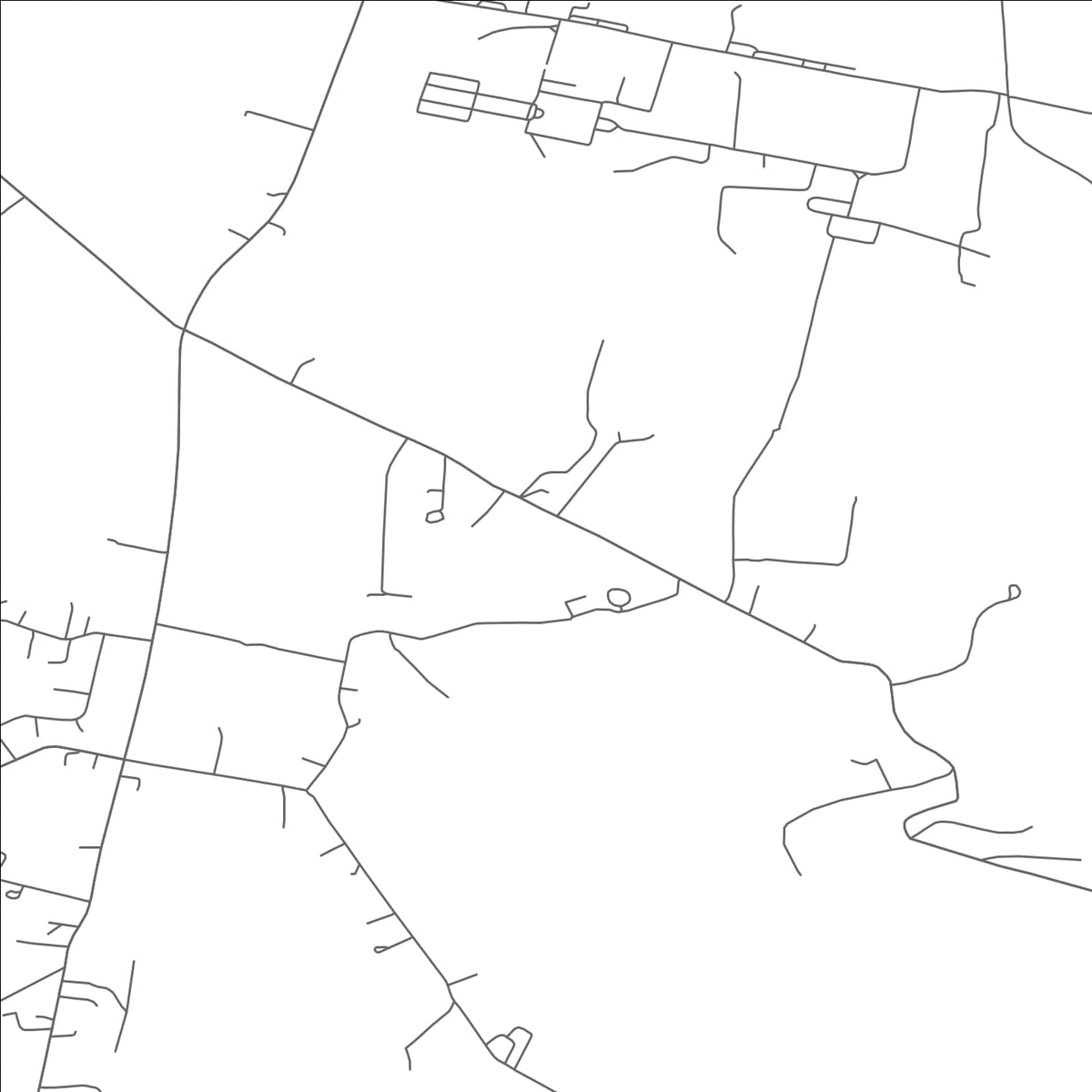 ROAD MAP OF BREATHEDSVILLE, MARYLAND BY MAPBAKES