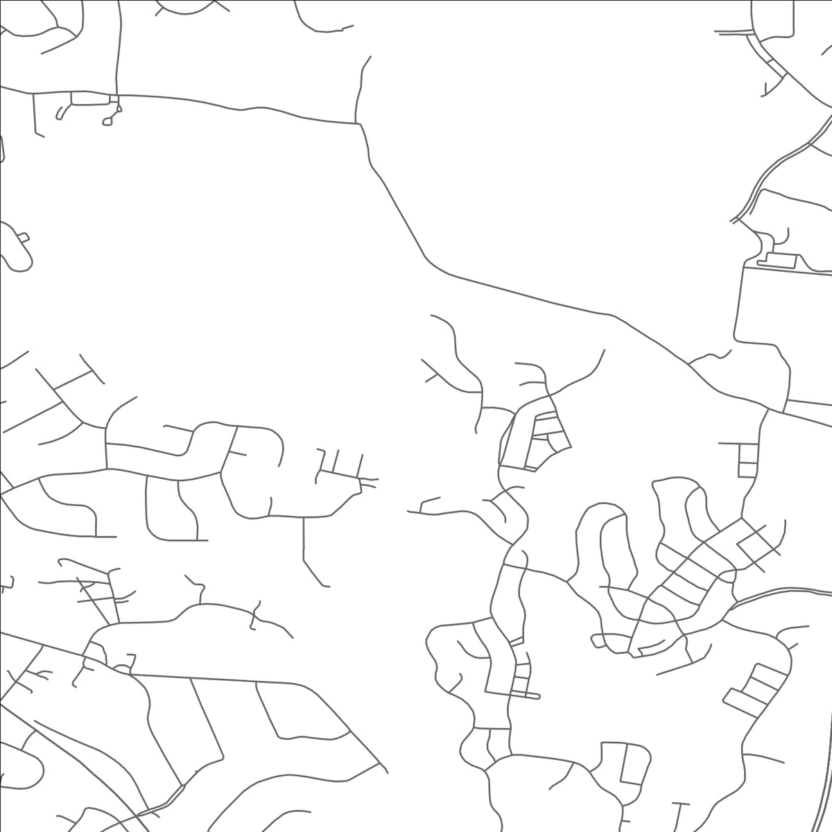 ROAD MAP OF BROCK HALL, MARYLAND BY MAPBAKES
