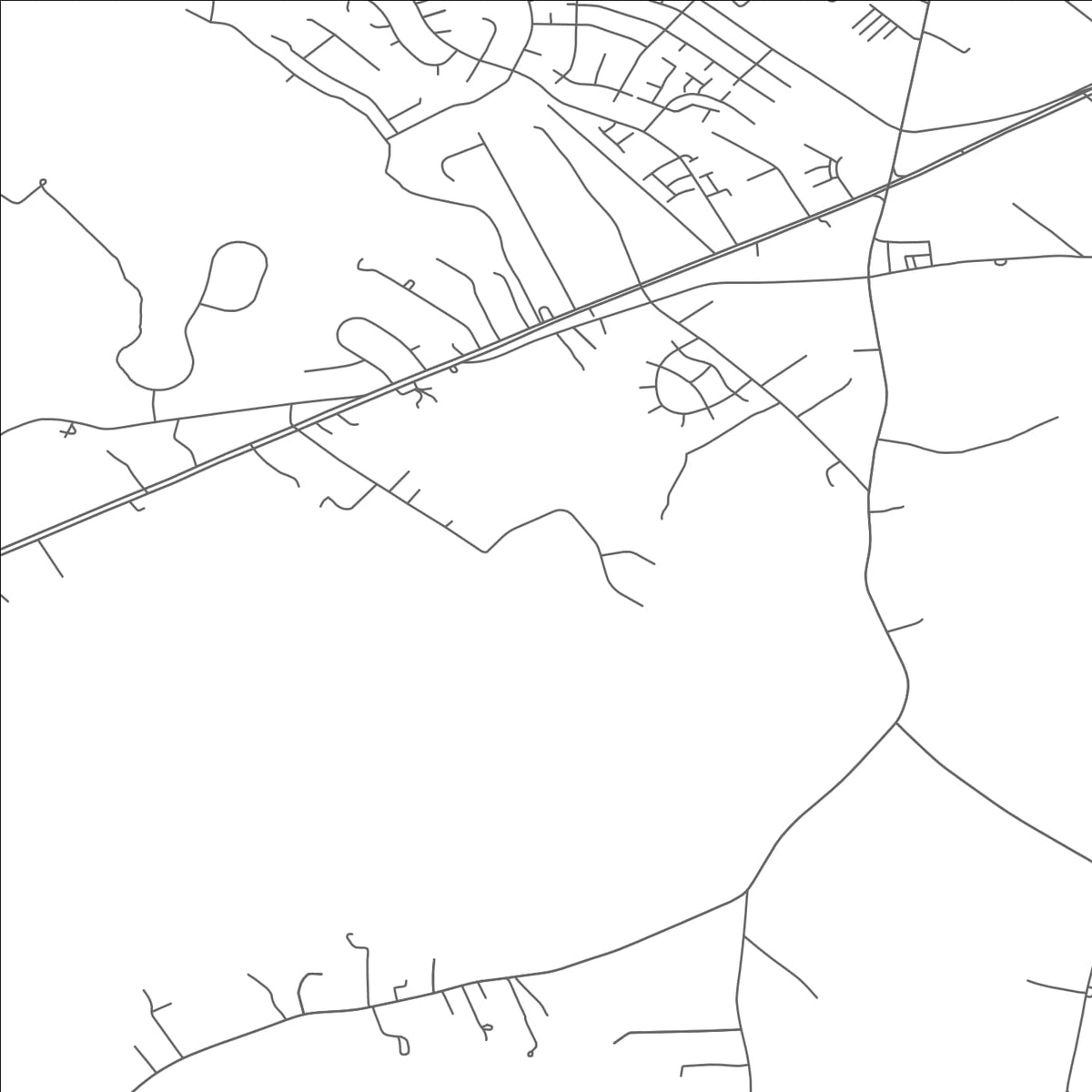 ROAD MAP OF BRYANS ROAD, MARYLAND BY MAPBAKES