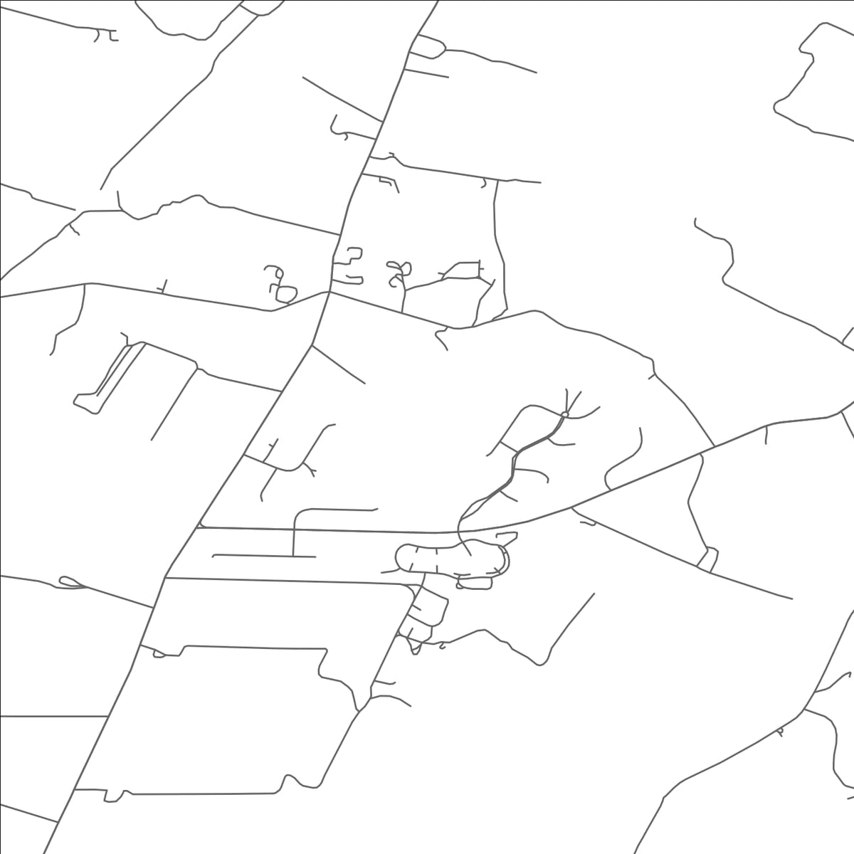 ROAD MAP OF BUCKEYSTOWN, MARYLAND BY MAPBAKES