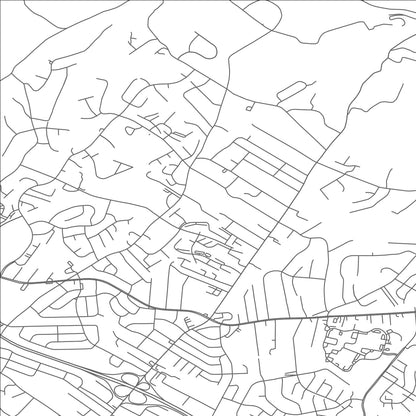 ROAD MAP OF CARNEY, MARYLAND BY MAPBAKES