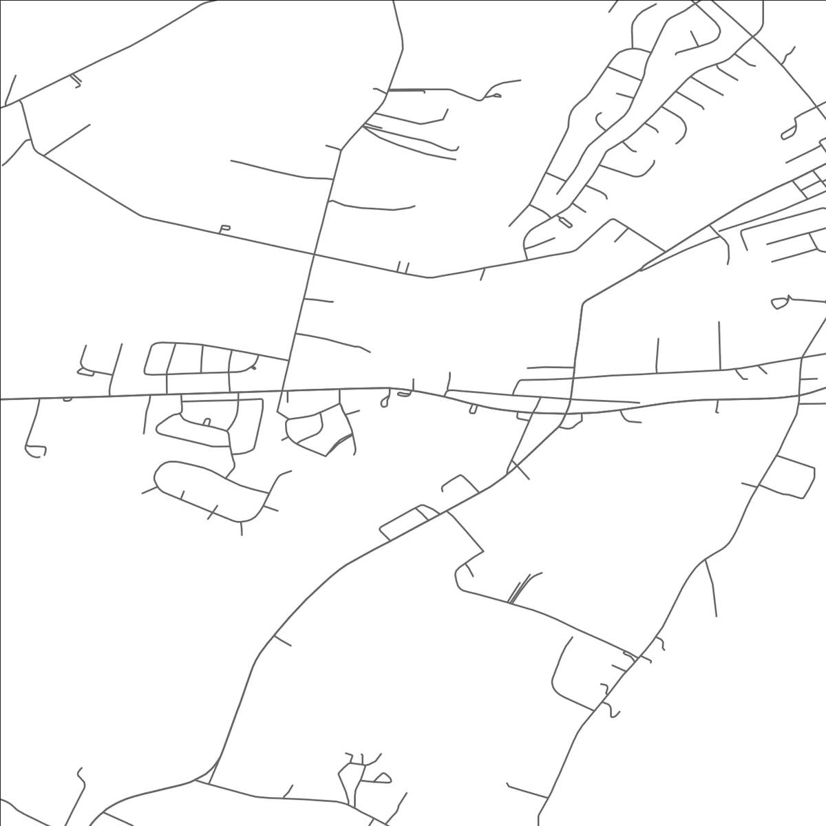 ROAD MAP OF CAVETOWN, MARYLAND BY MAPBAKES