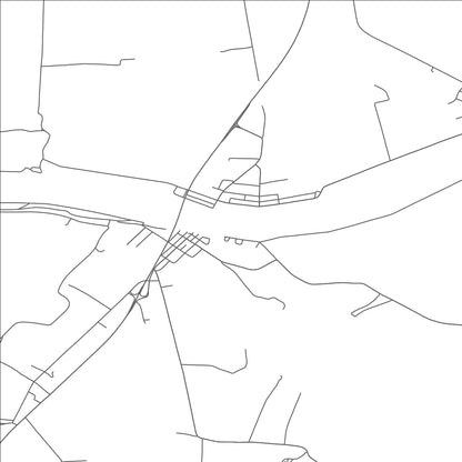 ROAD MAP OF CHESAPEAKE CITY, MARYLAND BY MAPBAKES