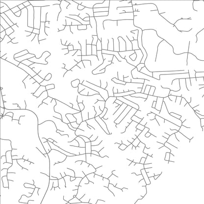 ROAD MAP OF CHESAPEAKE RANCH ESTATES, MARYLAND BY MAPBAKES
