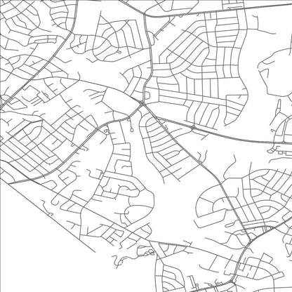 ROAD MAP OF CHILLUM, MARYLAND BY MAPBAKES