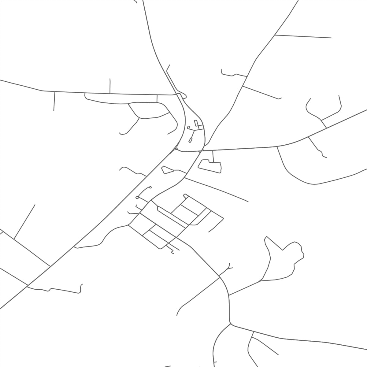 ROAD MAP OF CHURCH HILL, MARYLAND BY MAPBAKES