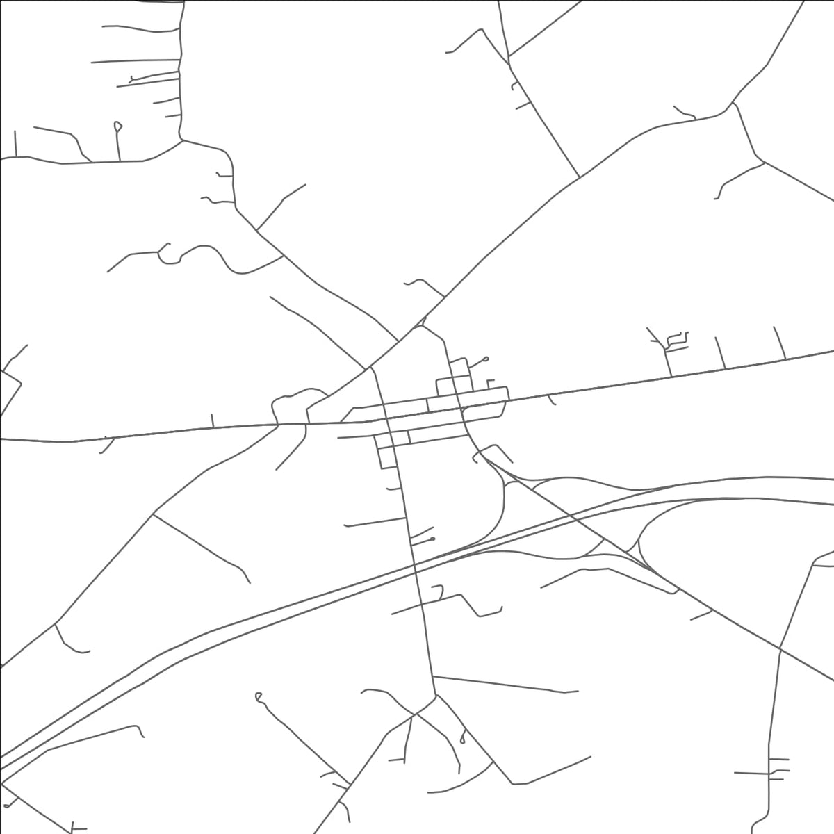 ROAD MAP OF CLEAR SPRING, MARYLAND BY MAPBAKES