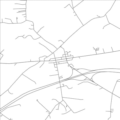 ROAD MAP OF CLEAR SPRING, MARYLAND BY MAPBAKES