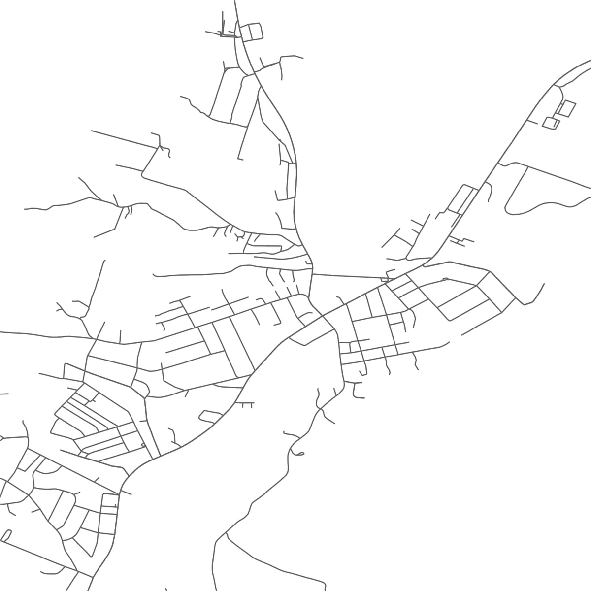 ROAD MAP OF CRESAPTOWN, MARYLAND BY MAPBAKES