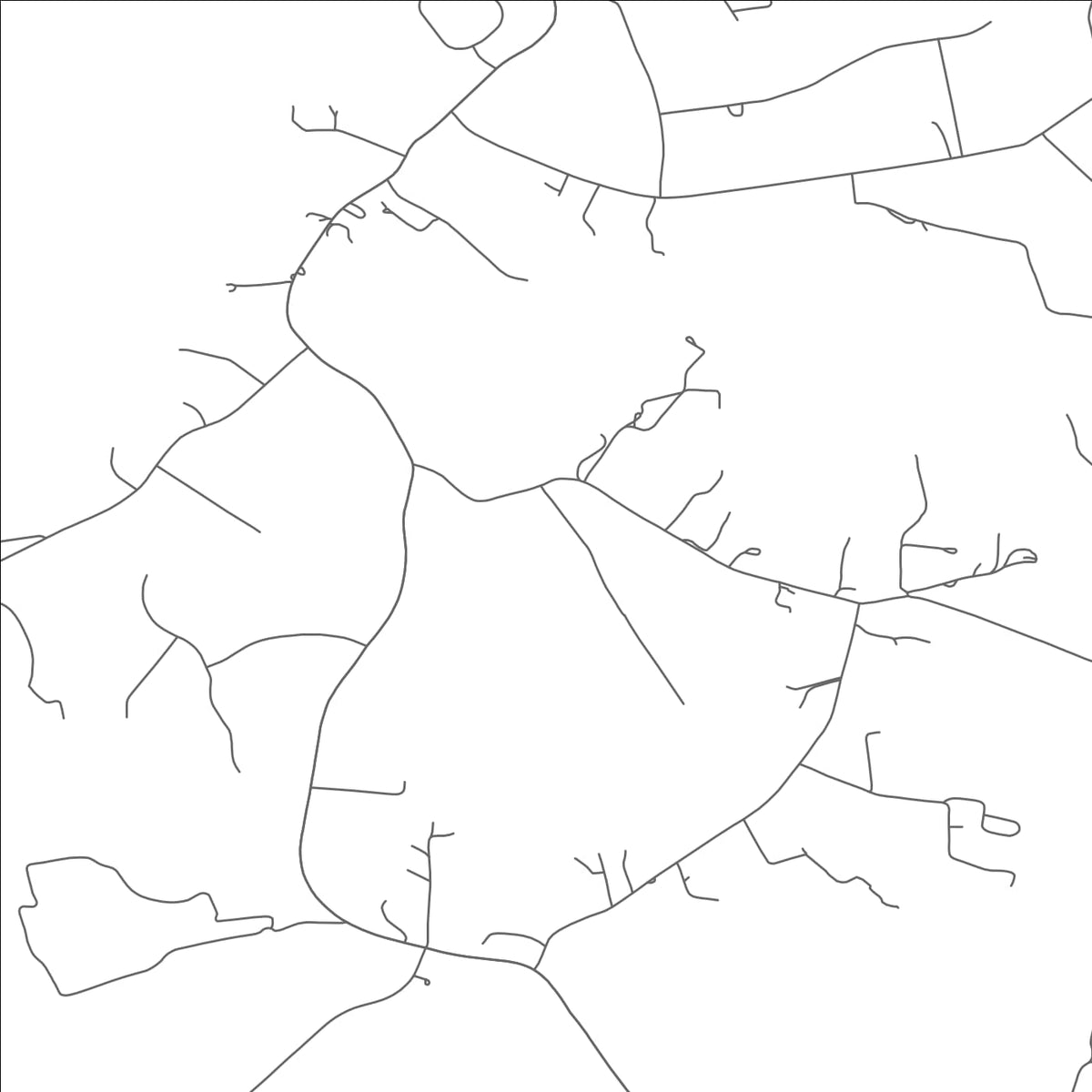 ROAD MAP OF CROOM, MARYLAND BY MAPBAKES