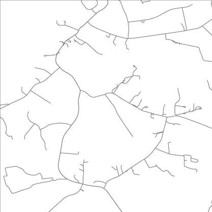 ROAD MAP OF CROOM, MARYLAND BY MAPBAKES