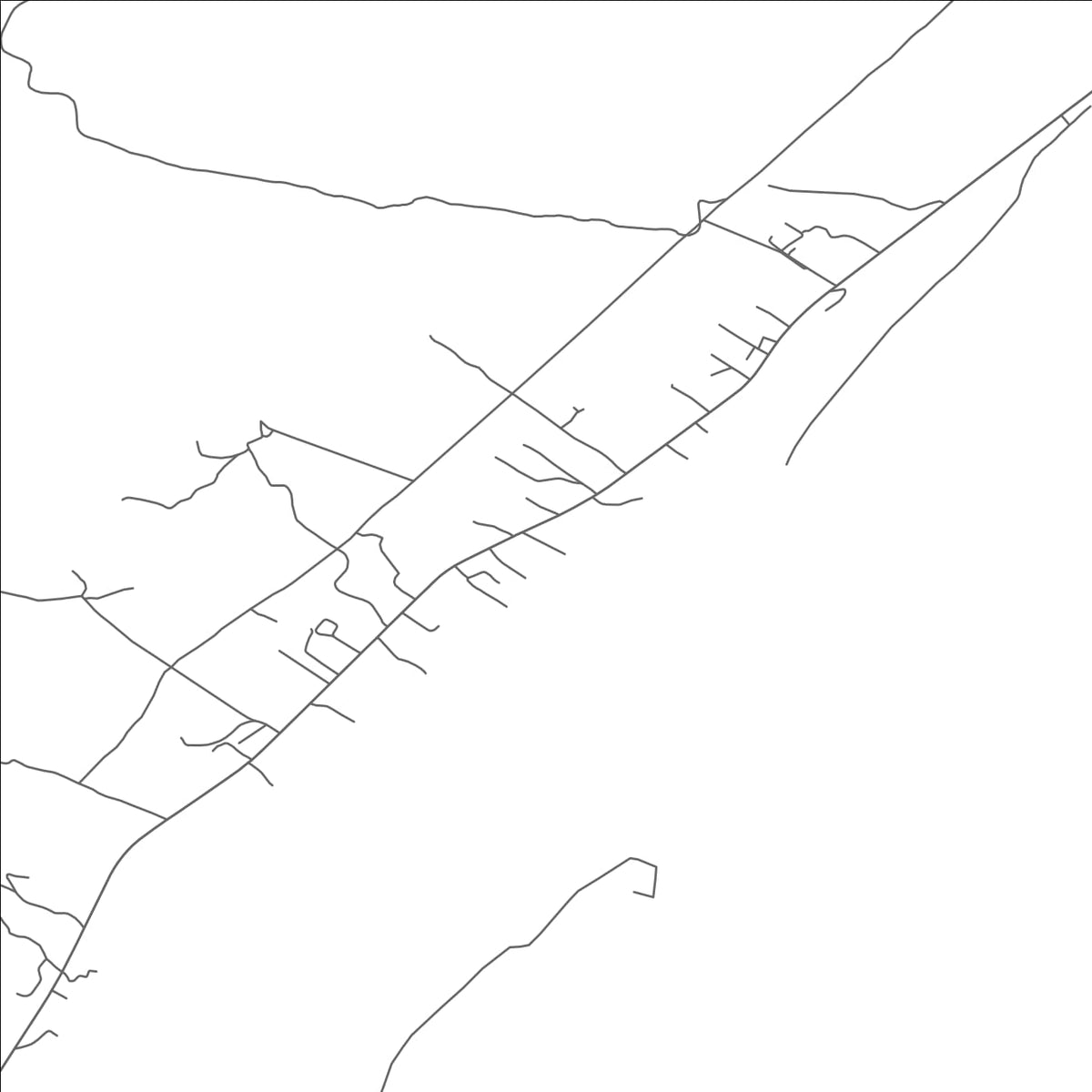 ROAD MAP OF DANVILLE, MARYLAND BY MAPBAKES