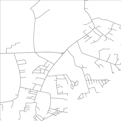 ROAD MAP OF DEALE, MARYLAND BY MAPBAKES