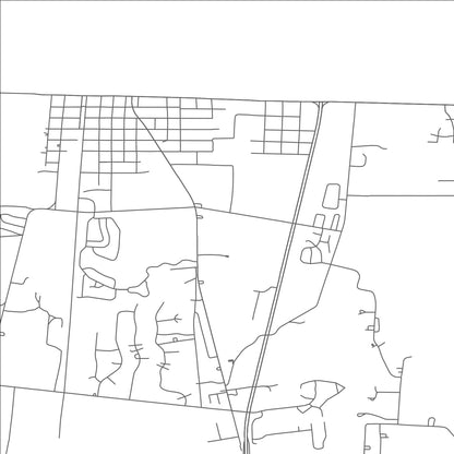ROAD MAP OF DELMAR, MARYLAND BY MAPBAKES
