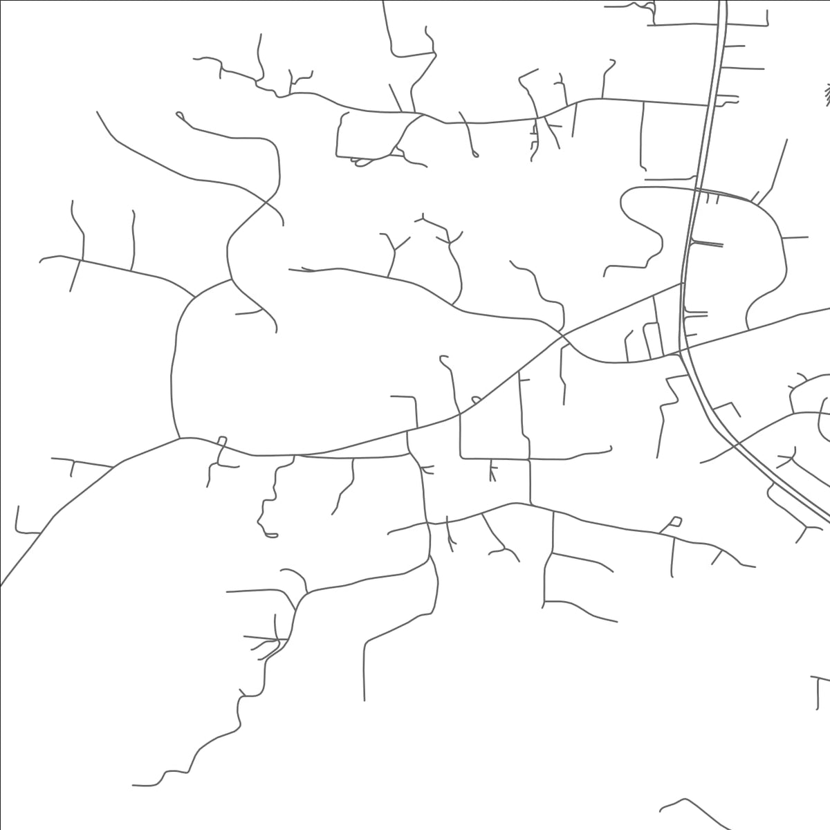 ROAD MAP OF DUNKIRK, MARYLAND BY MAPBAKES